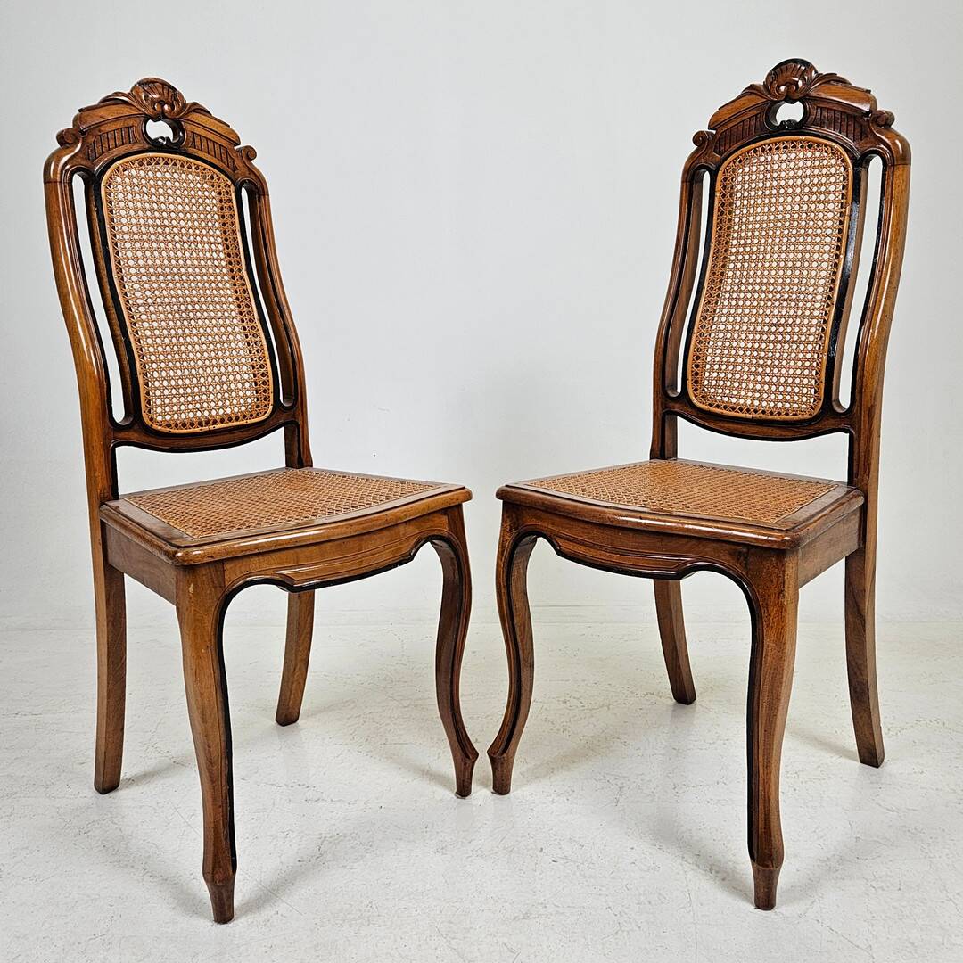 Set of Four Cambier Chairs, Belgium, circa 1900