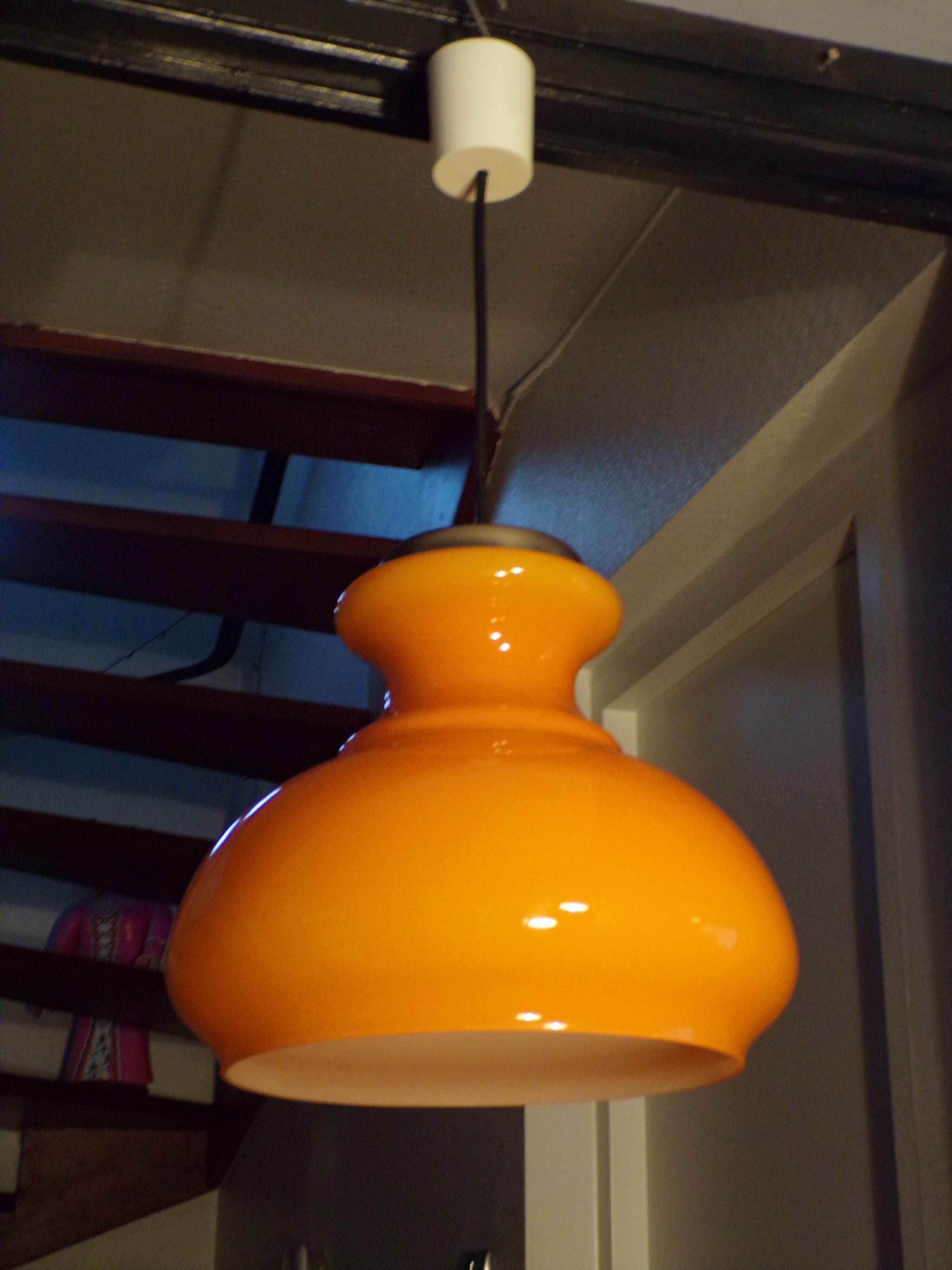 Suspension 1970 opaline orange