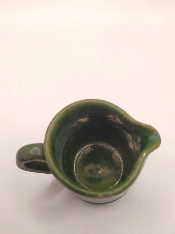 Terracotta milk pitcher