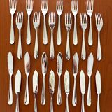 Christofle Dax model, fish cutlery