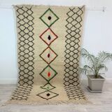 Handmade Moroccan Berber carpet 250 x 140 cm