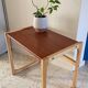 Table basse bois exotique vintage