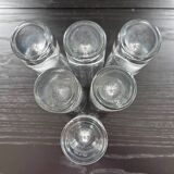 Set of 6 Habitat 1980 glasses