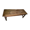 Table de ferme en bois massif 18e