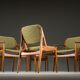 Danish Ella chairs in teak attributed to Arne Vodder for Vamo Sønderborg, 1960s, set of 6