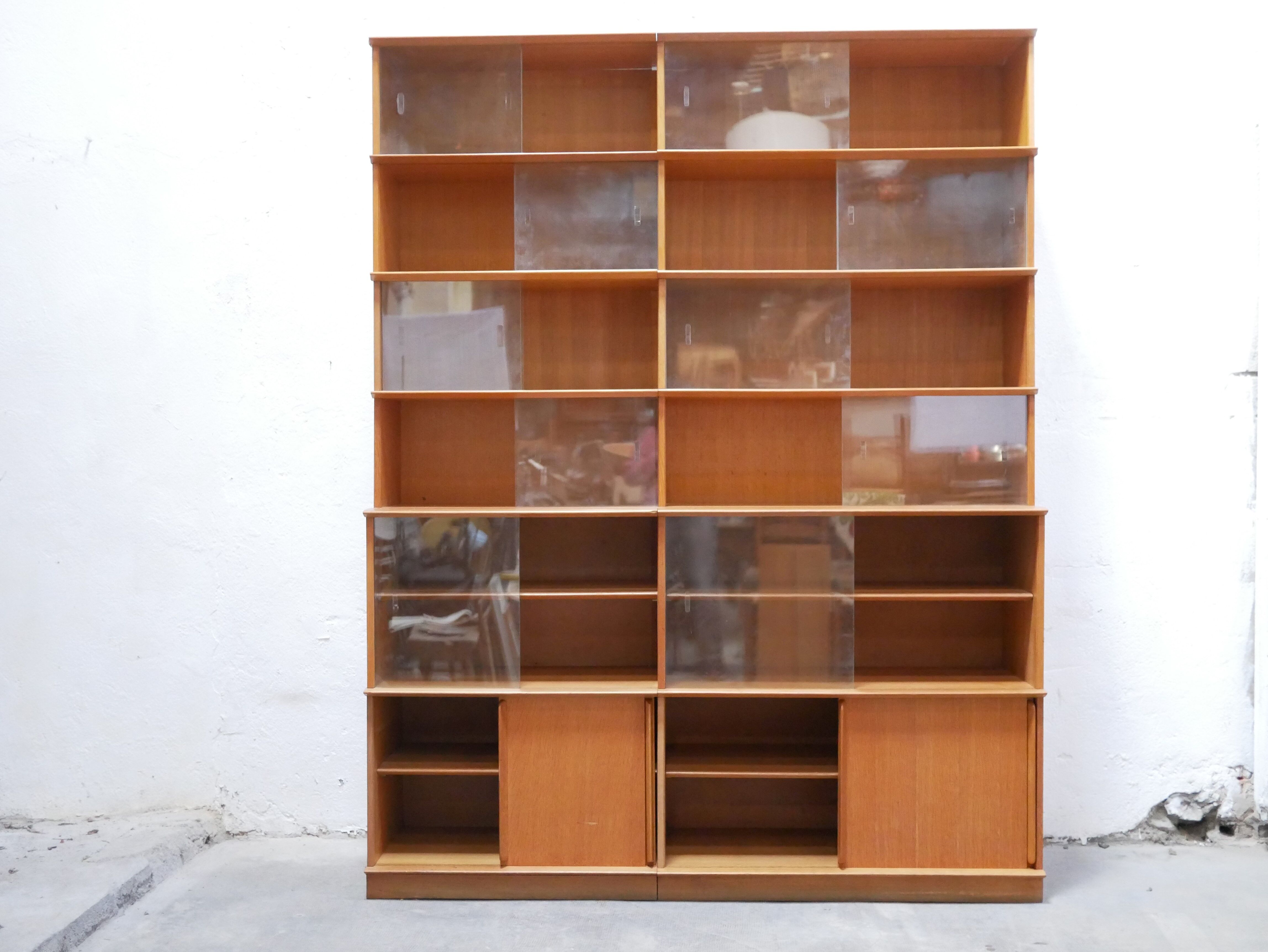Showcase bookcase by Didier Rozaffy for Meubles Oscar editions