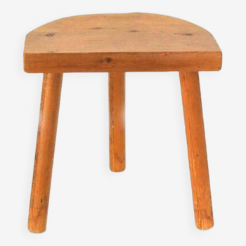 Tabouret demi-lune