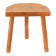 Tabouret demi-lune