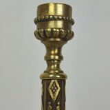 Bougeoir en bronze doré