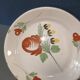 Hollow plate old earthenware