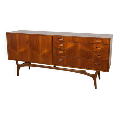 Buffet en teck du milieu du siècle de Greaves & Thomas, Royaume-Uni, années 1960