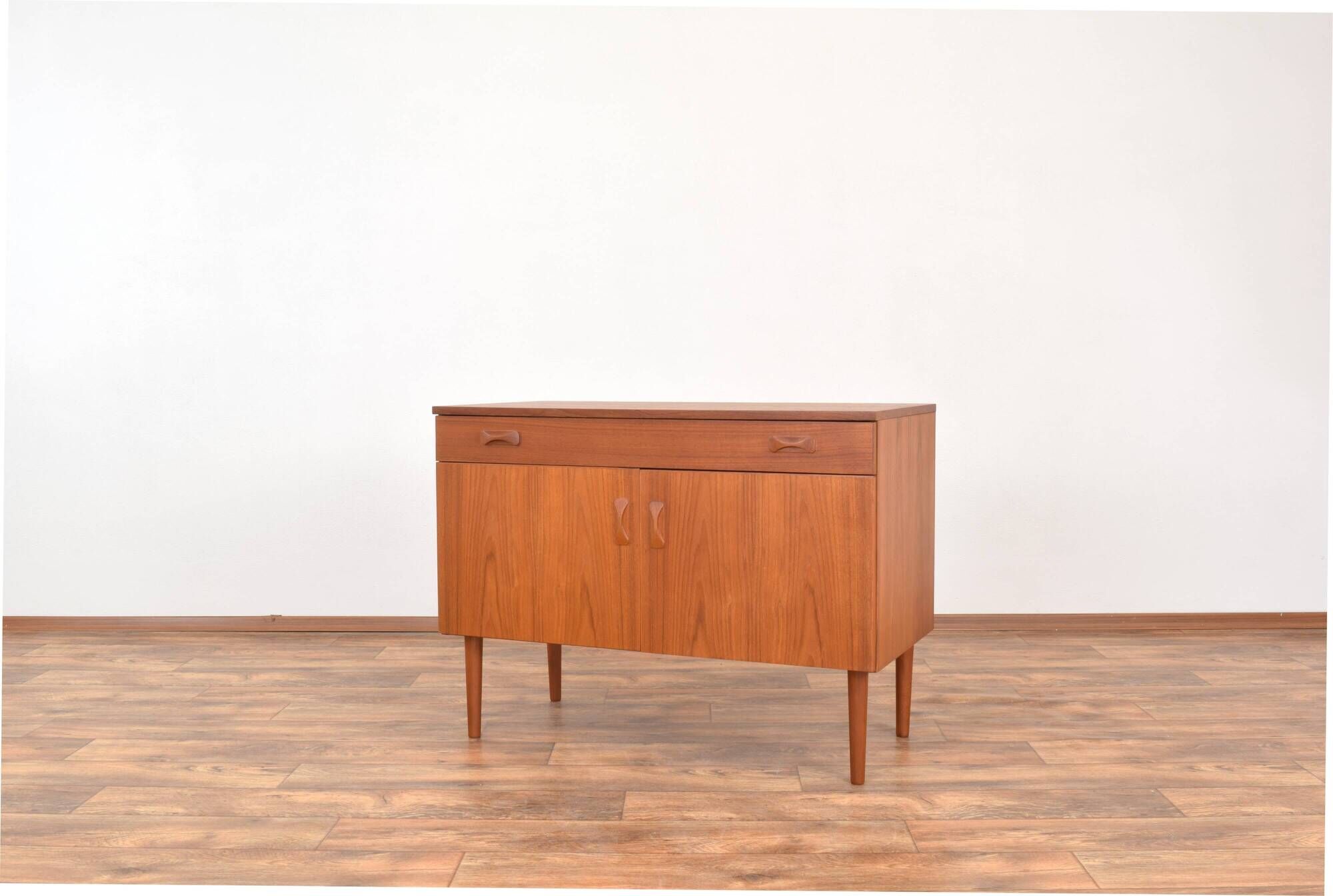Mid-century danish teak cabinet from clausen & son, 1960s.