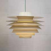 XL Verona Pendant Lamp by Svend Middelboe for Nordisk Solar - 1980s Scandinavian
