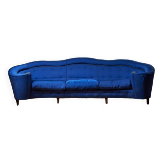 Vintage rounded sofa from the 1950s