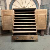 Professional furniture with architect's plan 1950