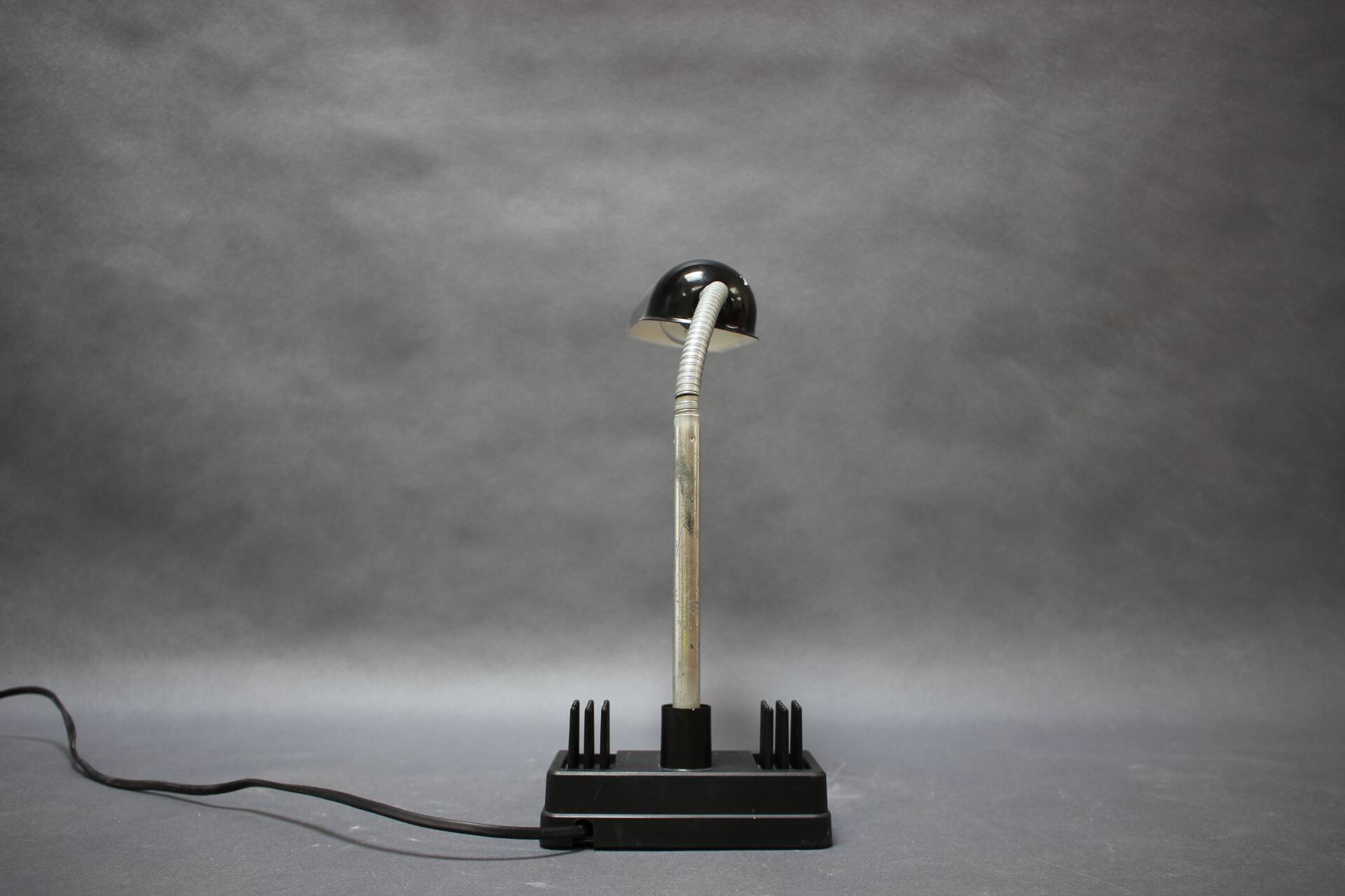 Mid-Century Table Lamp with Pencil Stand, 1960s