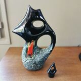 Black Vallauris Carafe
