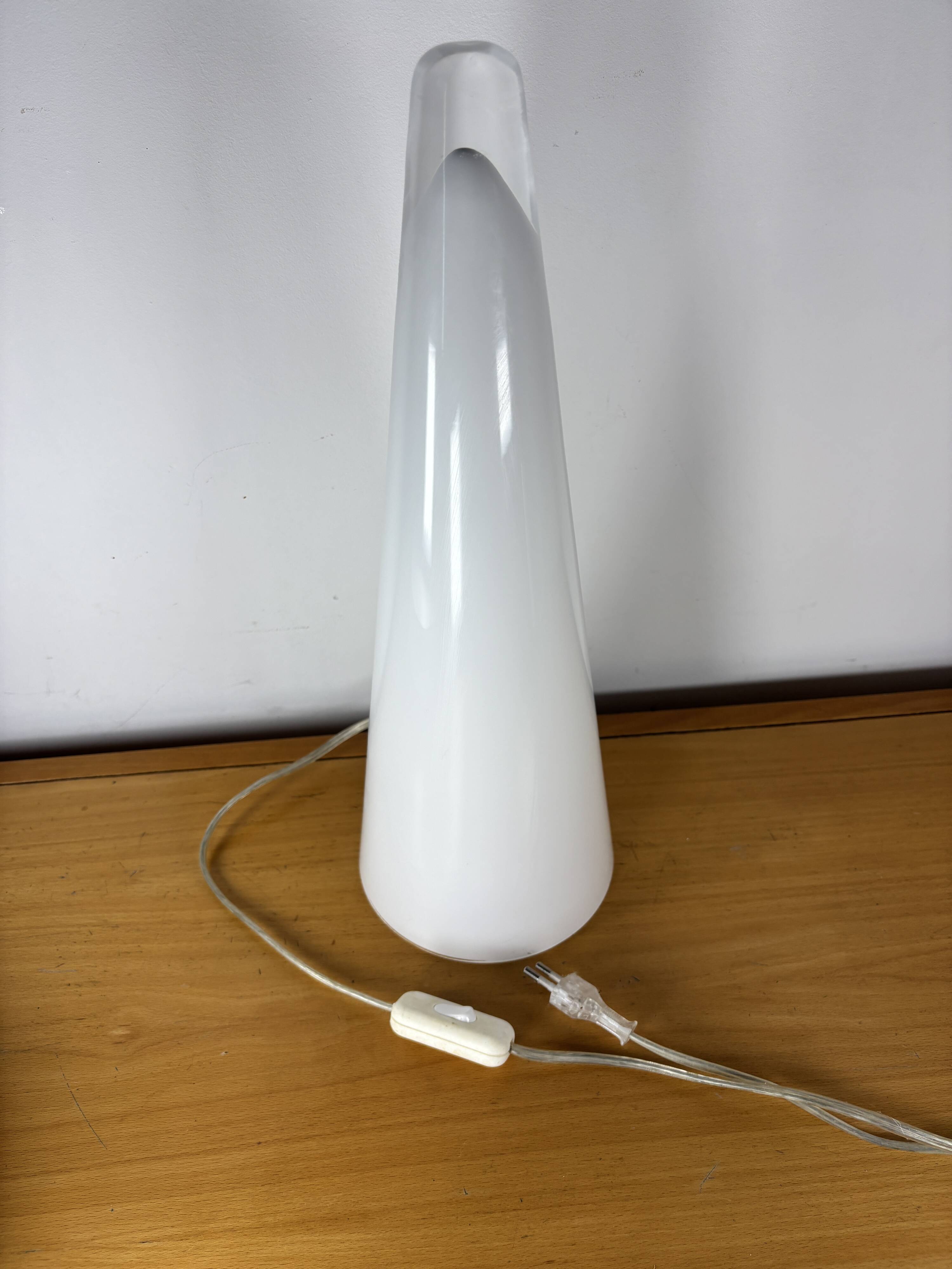 Vintage 80s Cone Teepee Lamp by Massive Belgium XL