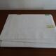 Flat sheet mestizo linen cotton "blue flower" 310 x 220