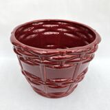 Saint-Clément ceramic planter • B. Letalle • Circa 1950 • 21x26