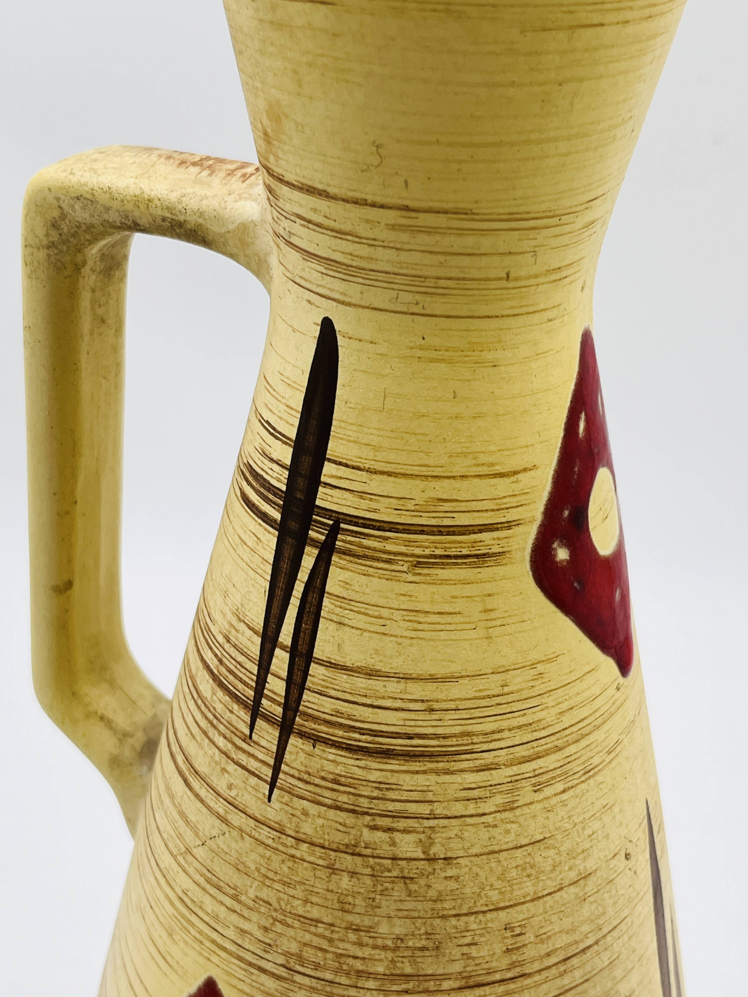 Vase cruche Dümler & Breiden jaune