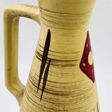 Vase cruche Dümler & Breiden jaune