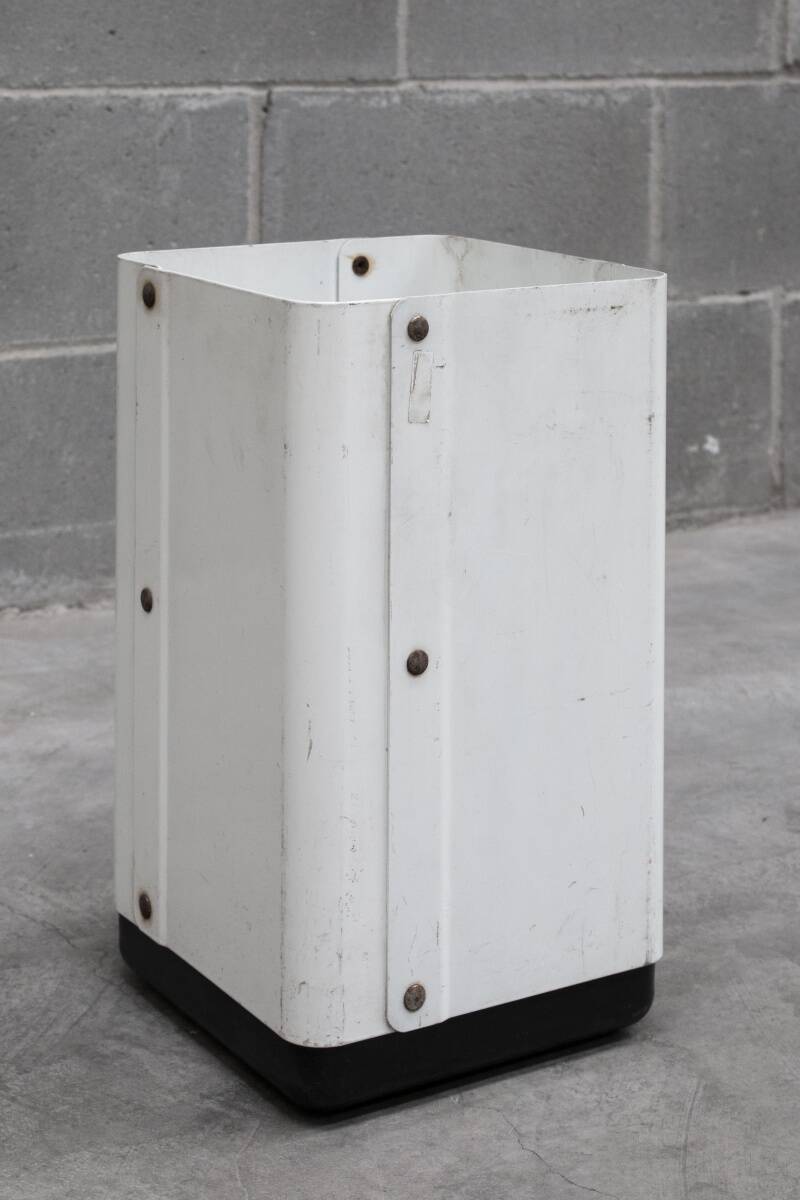 Cestino bianco vintage Valenti Cusago