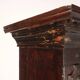 Neo-baroque antique buffet in silvered pine, Italy, 19th century