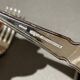 Table Knife Fork Silver Plated Set of Cutlery 37 England Antique Art Deco