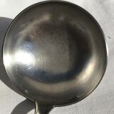 Louche Christofle monogramme AB métal argenté ancien