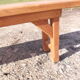 Pine bench