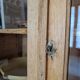 Vintage 1950s light oak school display cabinet – Vintage bookshelf