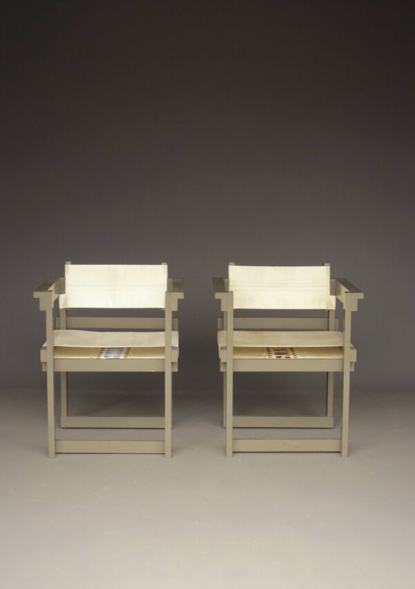 Chaises d'appoint modernistes hollandaises, lot de 2
