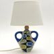Ceramic lamp with patterns