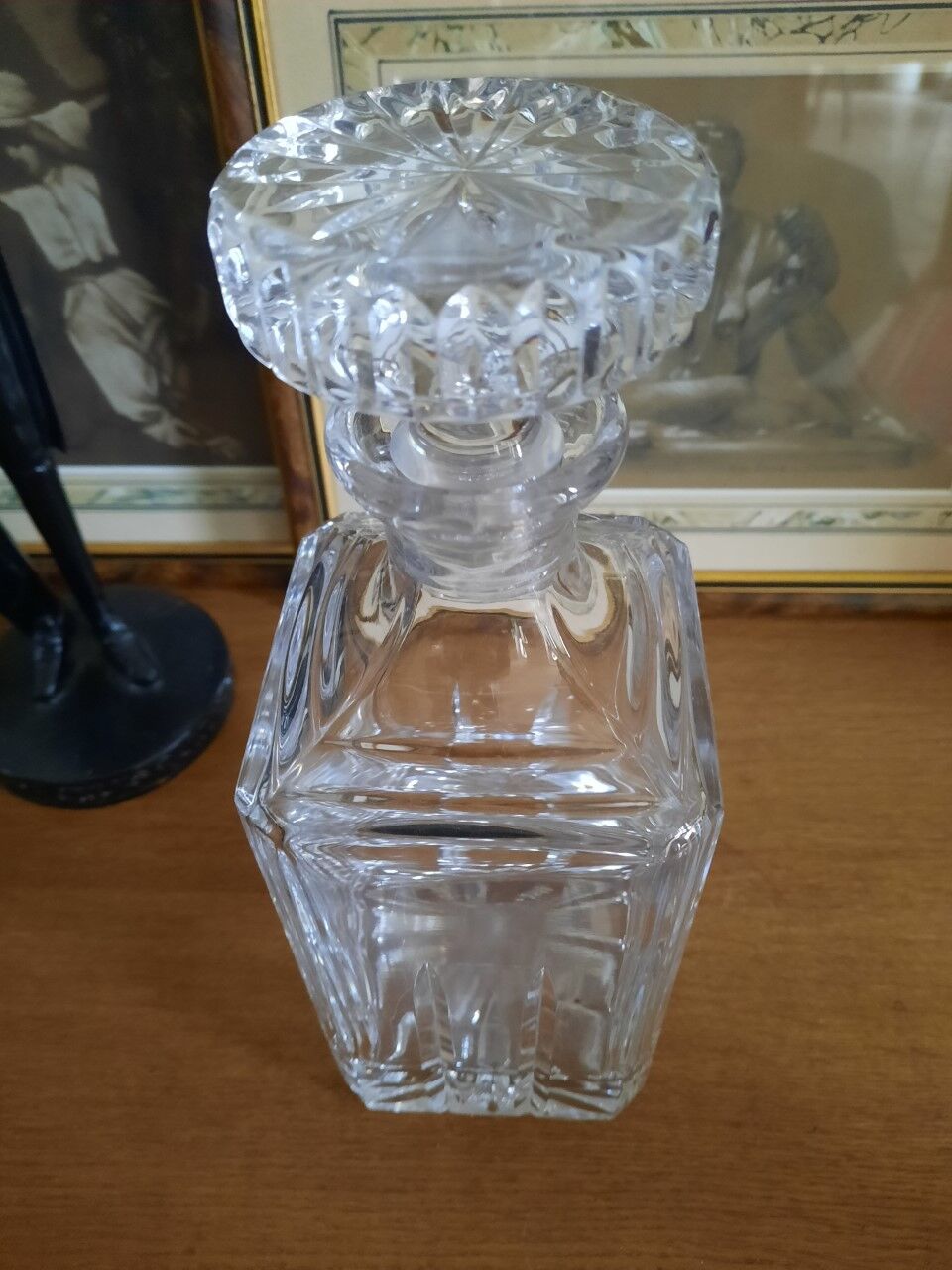 Carafe à whisky en cristal
