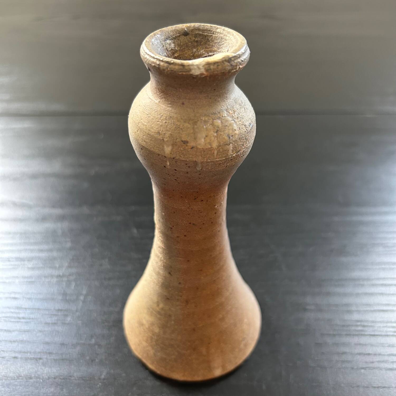 Stoneware candle holder