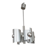 70's "Space Age" chandelier with 4 lights