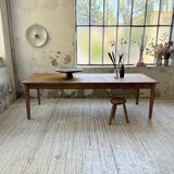 50s pine and oak farmhouse table 2.5m