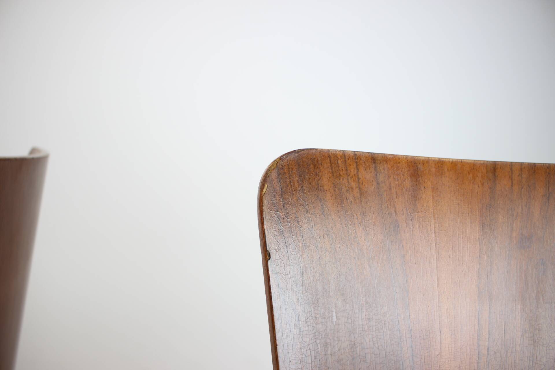 1950s Jindrich Halabala Dining Chairs H-214 for UP Závody, Set of 4