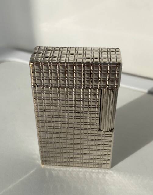Dupont lighter large silver model