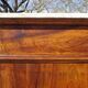 Ancienne commode Louis Philippe en noyer marbre blanc