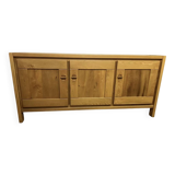 Vintage elm sideboard by Maison Regain editions