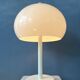 Dijkstra table lamp - vintage mushroom desk lamp - white Space Age light