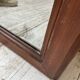 Late 19th century XL wooden mirror