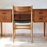 Scandinavian vintage office and chair - 60s