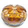Art Deco bonbonniere, crystal, Moser, Czechoslovakia, 1930s
