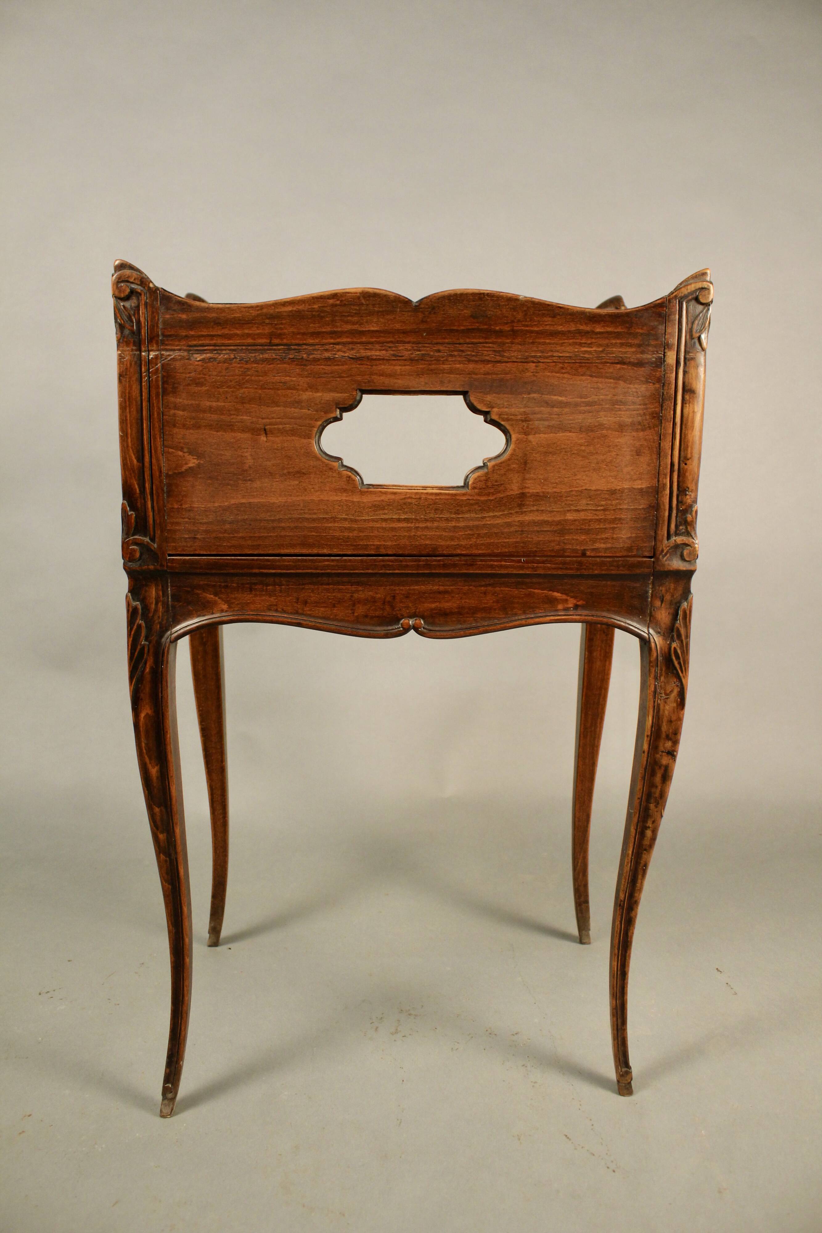 Small Louis XV style bedside table