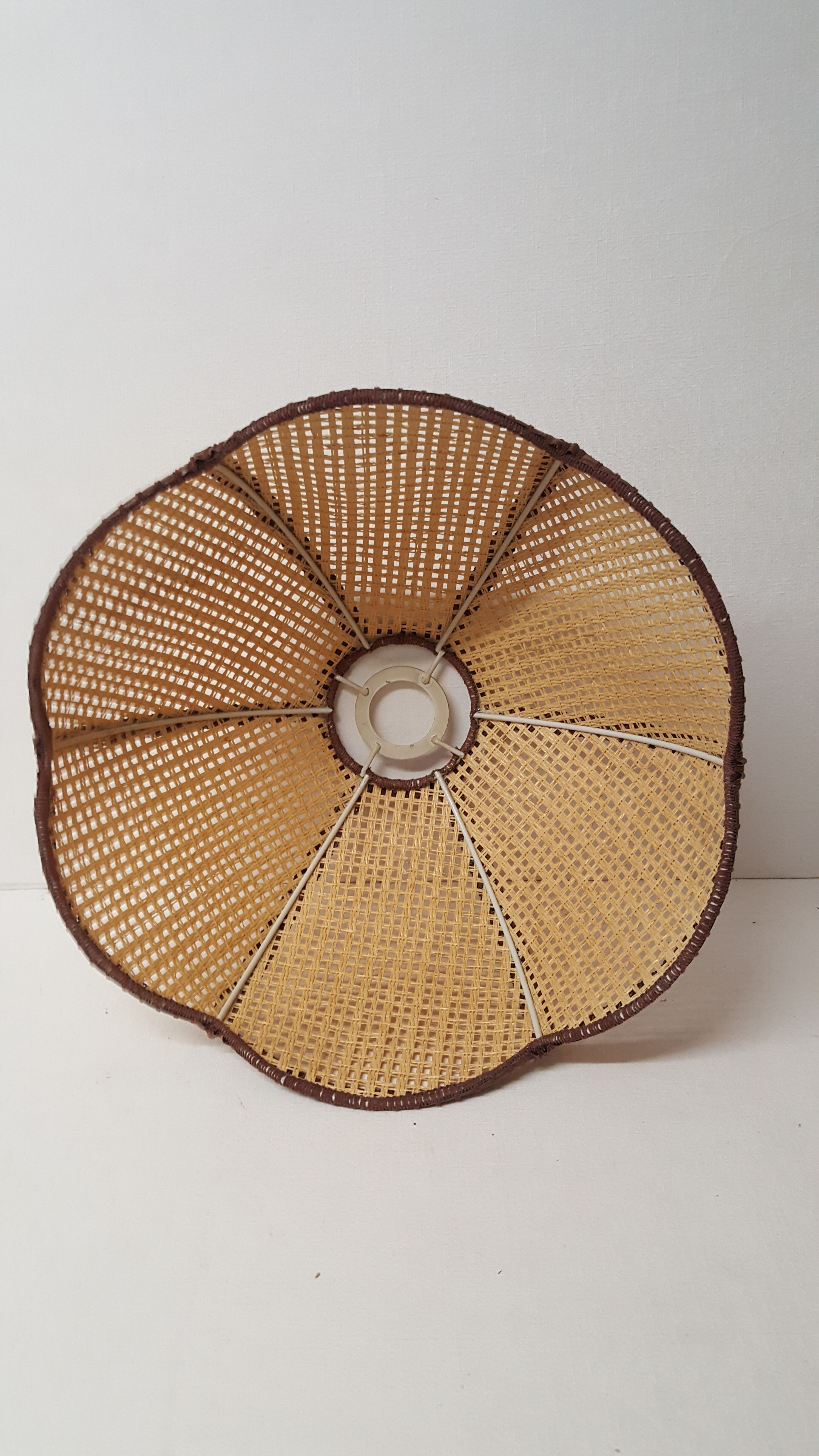 Vintage wicker flower day