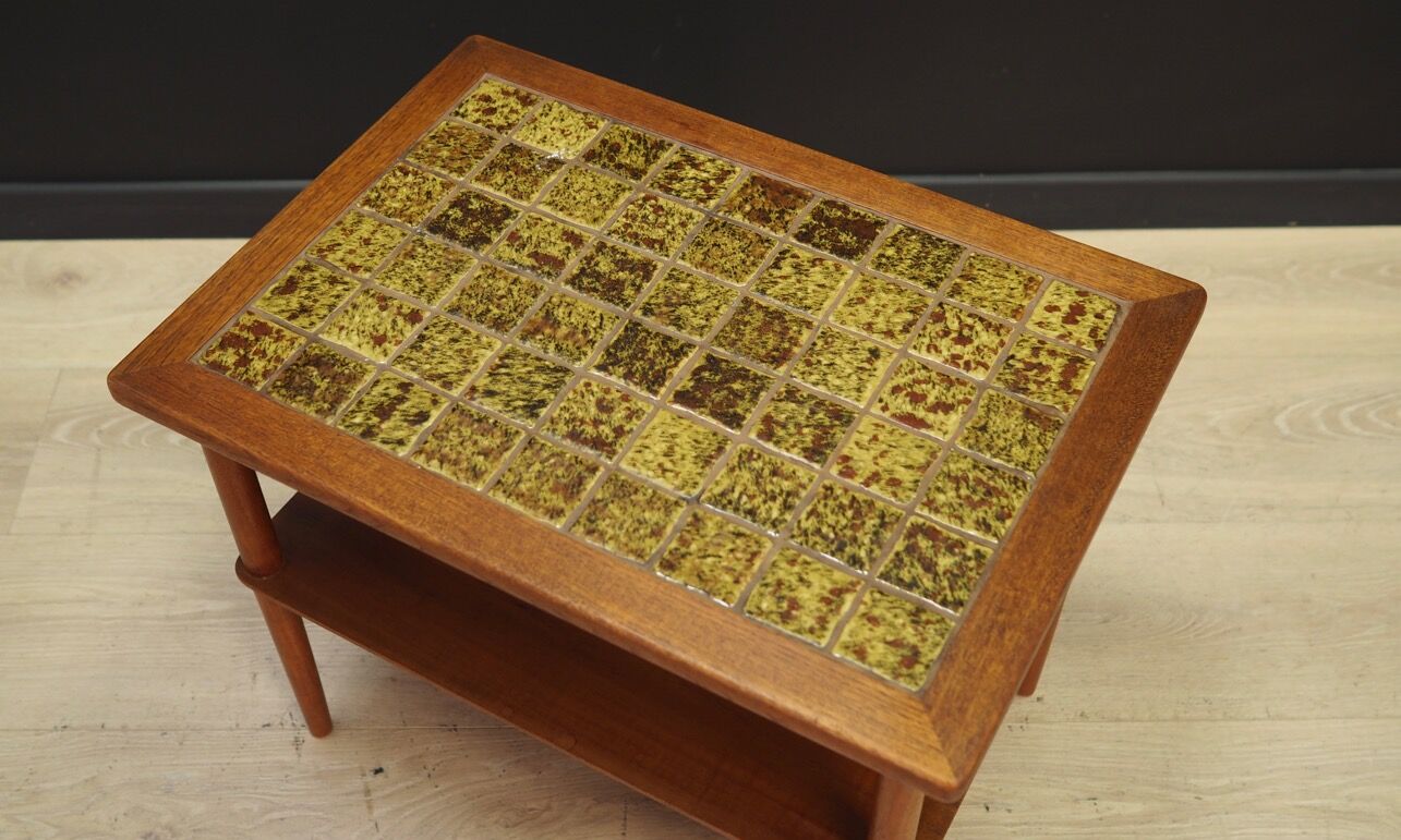 Vintage coffee table teak 60 70 danish design