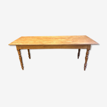 Table de ferme en bois